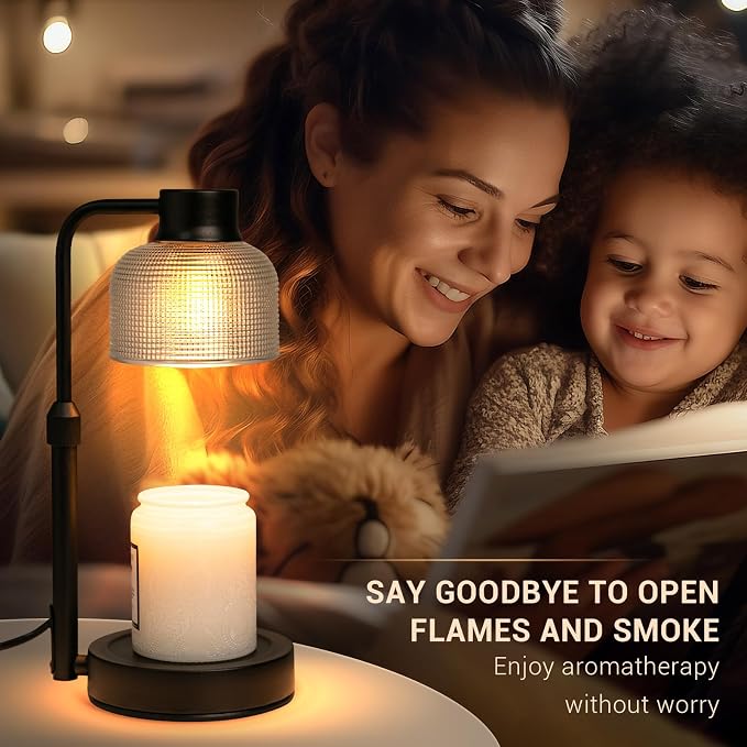 KLL Candle Warmer Lamp with Timer: Mothers Day Gifts, Birthday Gifts for Women Mom - House Warming Gift New Home Decor - Wax