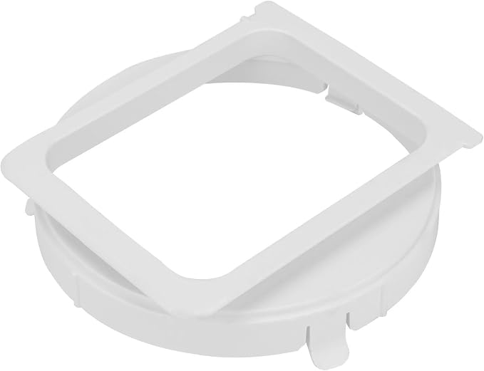 KY25 Exhaust Duct Interface for Portable Air Conditioner, 5.9 inch A/C Hose Tube Pipe Connector, White Plastic, Hardware