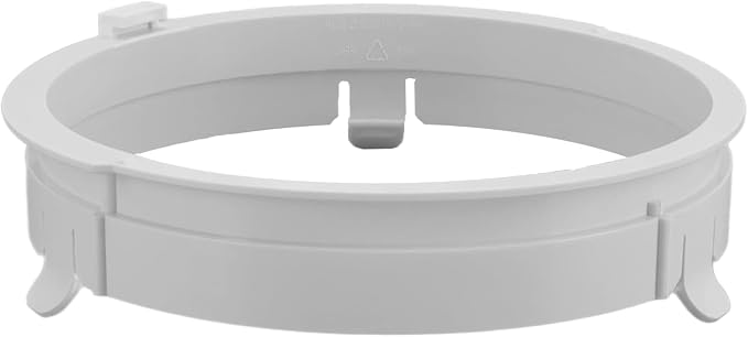 KYR35 Exhaust Duct Interface for Portable Air Conditioner 5.9 inch A/C Hose Tube Pipe Connector White Plastic, product image