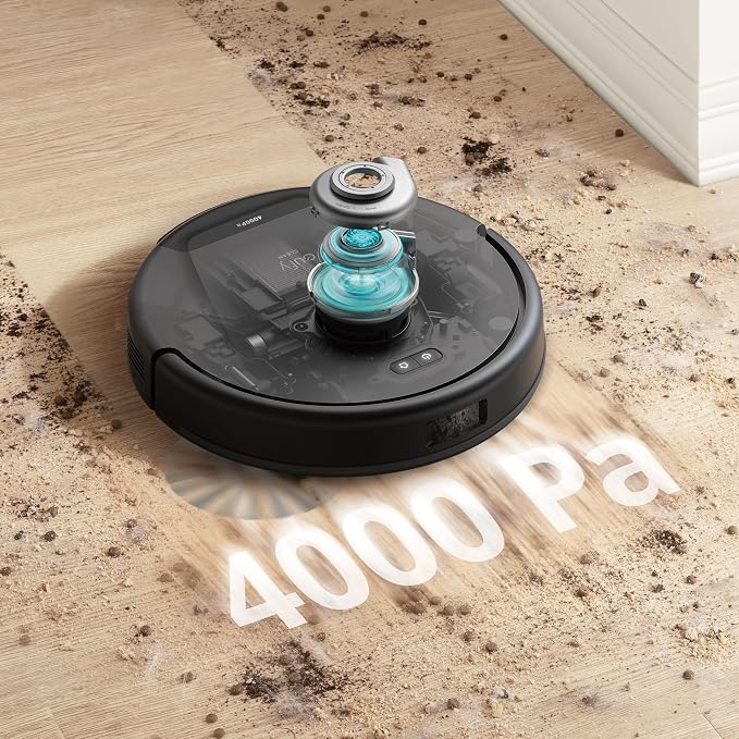 L50 SES Robot Vacuum with 60 Day Self-Empty Station, Multi-Floor Cleaning,Precise iPath Laser Navigation, Customizable Al