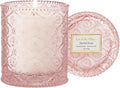 Santal Rose Scented Candle – Saffron, Rose & Leather | 6 oz Natural Soy Wax | 40 Hours Clean Burn | Self, product