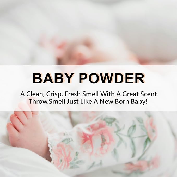 Large 12 Packs Baby Powder Hanging Closet Air Freshener Scented Sachets Long Lasting Smell Goods, alternate product view 6
