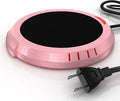 Large Candle Warmer Plate Safely Releases Scents Without a Flame - Used as Candle Jar Warmer, Coffee Warmer, Mug Warmer, Cup