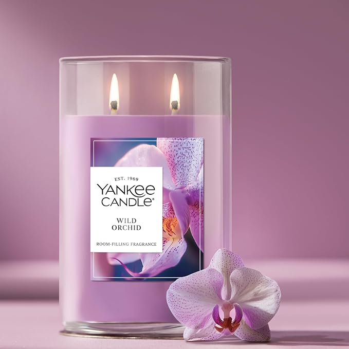 Large Tumbler Scented Candle with up to 80 Hour Burn Time, Premium Plant Wax Blend for Consistent Burn, 20 oz Tumbler Candle