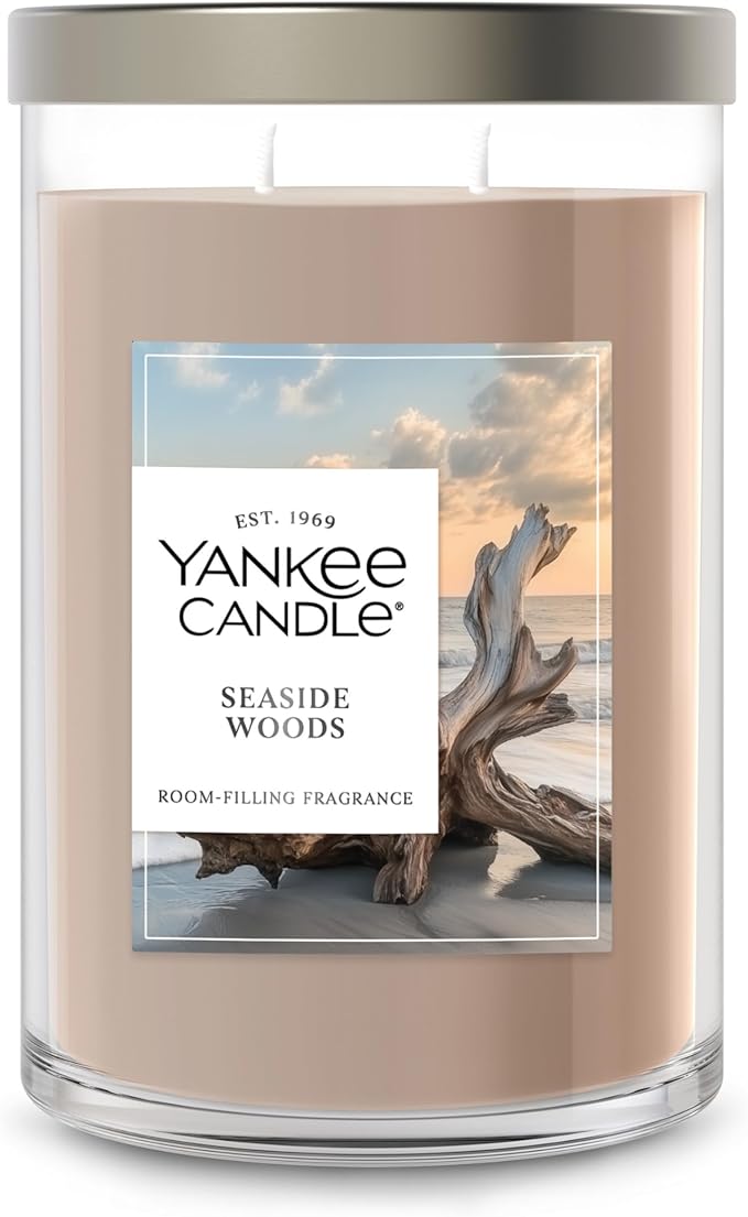 Large Tumbler Scented Candle with up to 80 Hour Burn Time, Premium Plant Wax Blend for Consistent Burn, 20 oz Tumbler Candle