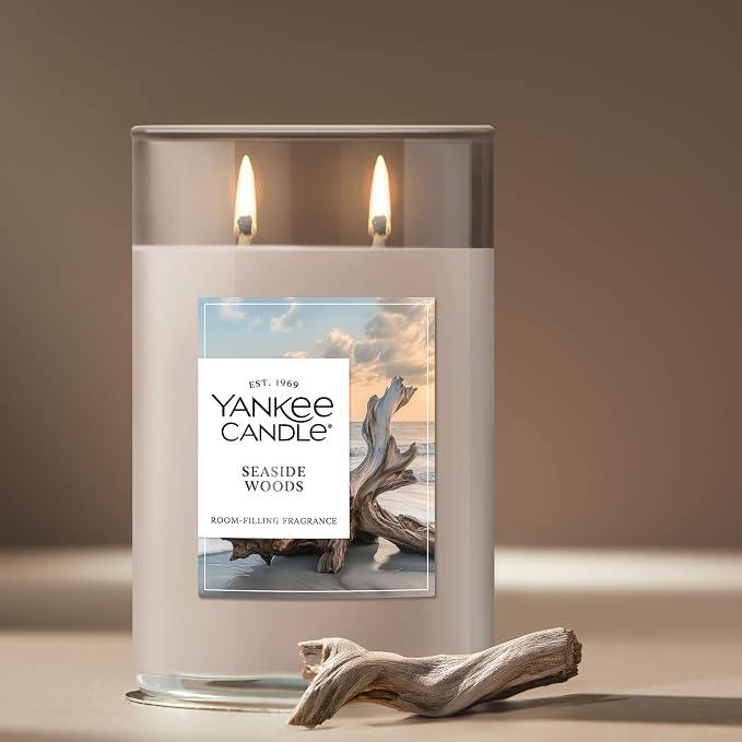 Large Tumbler Scented Candle with up to 80 Hour Burn Time, Premium Plant Wax Blend for Consistent Burn, 20 oz Tumbler Candle