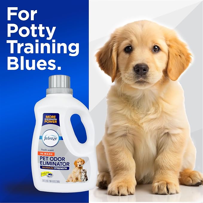 Laundry Detergent Additive for Pet Supplies,Maximum Strength In Wash Pet Odor Eliminator,Designed to Remove Tough Odors in
