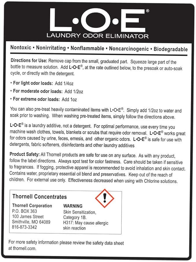 Laundry Odor Eliminator Concentrate – Pet Odor Eliminator for Strong Odors – Pet Smell & Urine Odor Eliminator for Clothes