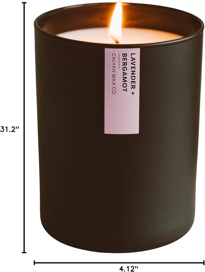 . Lavender & Bergamot Scented Candle - 75 Hour Burn - Luxury made from natural materials Soy Wax Candles, alternate product
