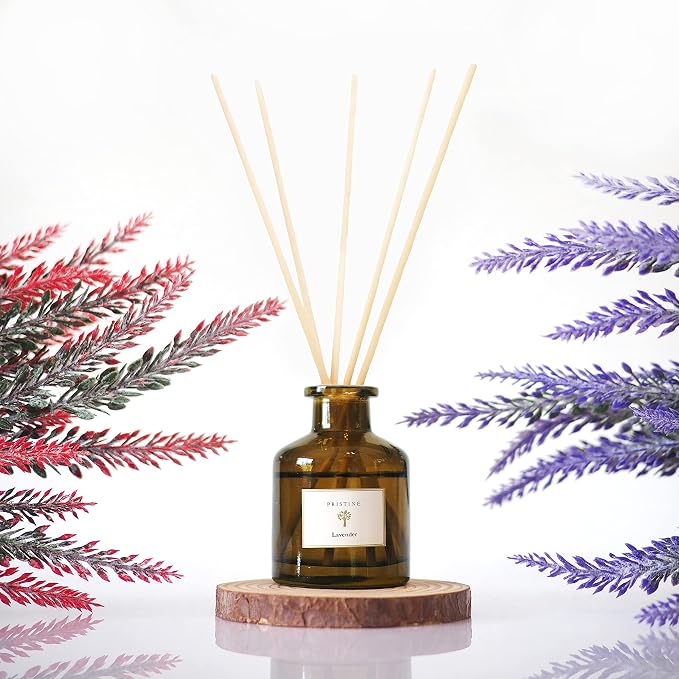 Lavender Dream Reed Diffuser for Home | Fresh Lavender & Eucalyptus Room Fragrance Reed Diffusers, product image