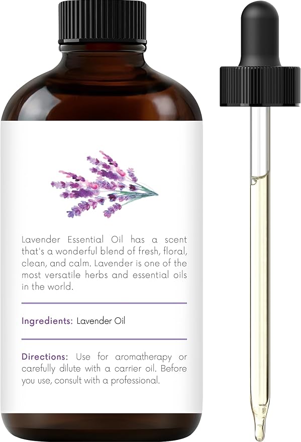 Lavender Essential Oil – 1 Fl Oz – 100% Pure and Natural – Premium Grade Essential Oil for Diffuser and Aromatherapy