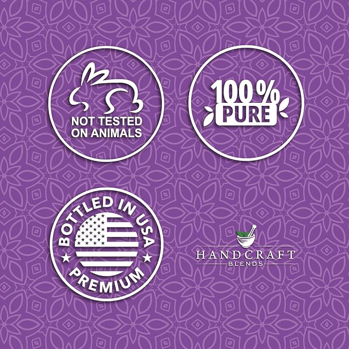 Lavender Essential Oil in Glass Bottle – Huge 16 Fl Oz – 100% Pure and Natural – Premium Grade Oil for Diffuser and