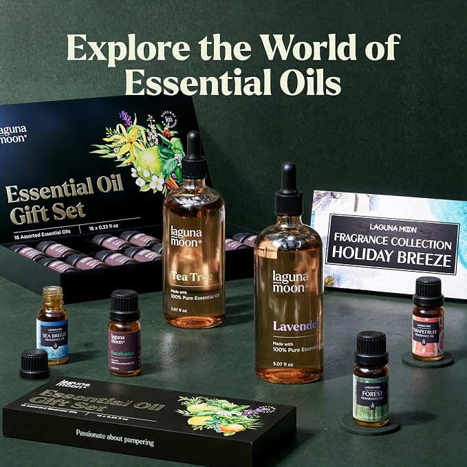 Lavender Essential Oil - Pure Essential Oils for Diffusers, Humidifiers, Aromatherapy, Cars, Yoga, Home Essentials, alternate