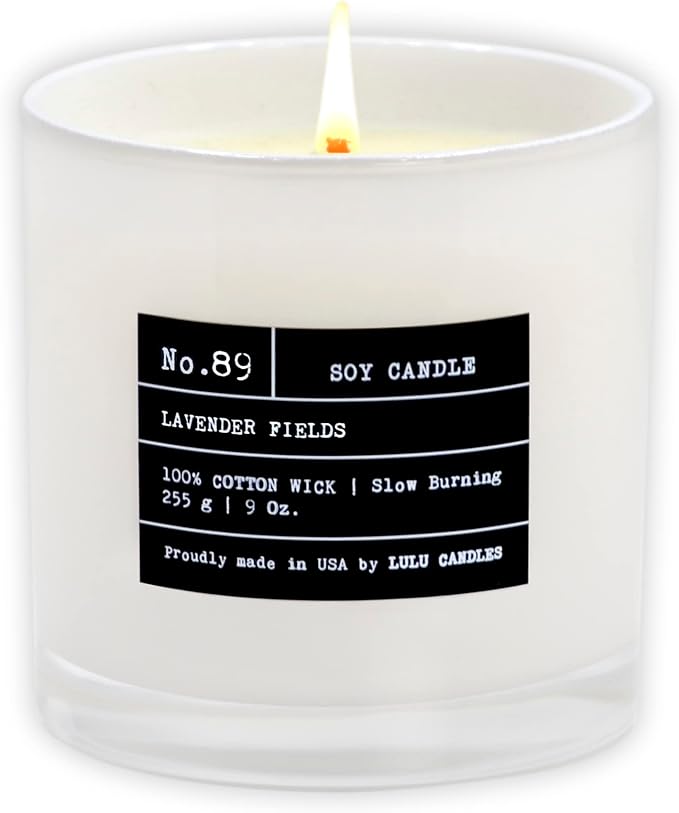 | Lavender Fields | Luxury Scented Soy Jar Candle | Hand Poured in The USA | Highly Scented & Long Lasting- 9, product image