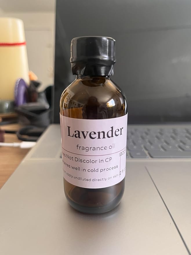 Lavender Fragrance Oil 2 oz | Calming Floral Scent for Soap Making, Candles, Lotion, alternate product view 6