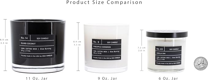 | Lavender Musk | Luxury Scented Soy Jar Candle | Hand Poured in The USA | Highly Scented & Long Lasting- 6 Oz., alternate