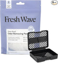 Lavender Odor Eliminating & Deodorizing Packs | Bag of 6 & Fresh Pod Case | Safer Odor Relief for Small Spaces | Natural