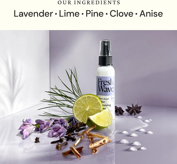 Lavender Scent Odor Eliminator Spray & Air Freshener, 2 fl. oz. Travel Size (Pack of 2) 2 oz, alternate product view 2