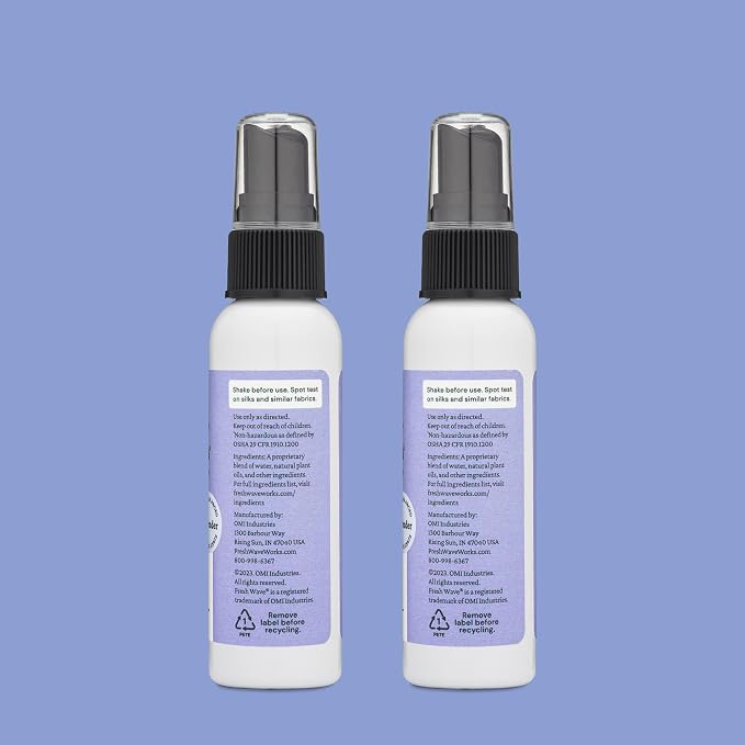 Lavender Scent Odor Eliminator Spray & Air Freshener, 2 fl. oz. Travel Size (Pack of 2) 2 oz, alternate product view 7