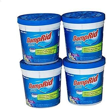 Lavender Vanilla Refillable Absorber Traps Moisture for Fresher, Cleaner Air, 4 Pack, Blue, 10.5 Ounces, alternate product