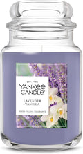 Lavender Vanilla, Scented Candle, 22oz Large Jar with up to 150 Hour Burn Time, Giftable, product image