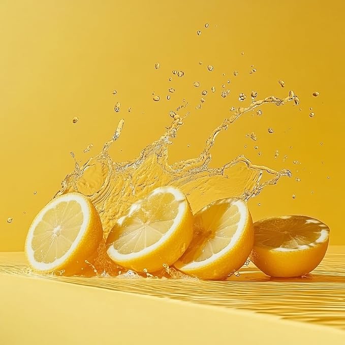 Lemon Candle - Citrus Candles for Home, Kitchen, & Summer - Fruity Candles Scented - Long Burning Premium Soy Wax Candle