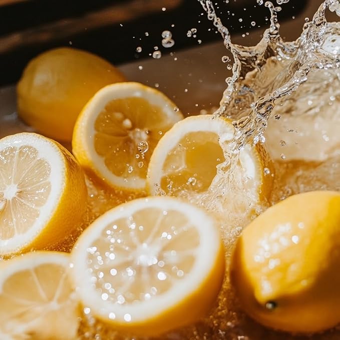 Lemon Candle - Citrus Candles for Home, Kitchen, & Summer - Fruity Candles Scented - Long Burning Premium Soy Wax Candle