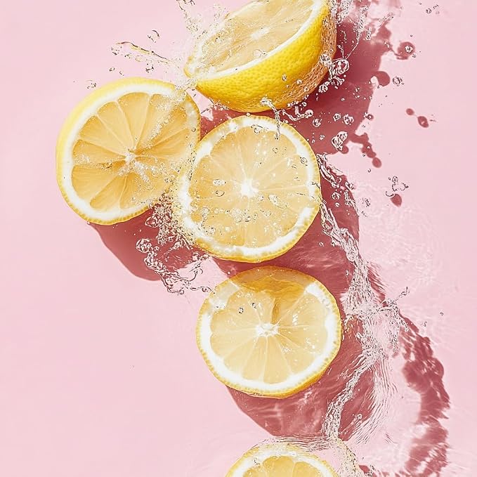 Lemon Candle - Citrus Candles for Home, Kitchen, & Summer - Fruity Candles Scented - Long Burning Premium Soy Wax Candle