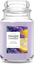 Lemon Lavender, Scented Candle, 22oz Large Jar with up to 150 Hour Burn Time, Giftable, Birthdays, product image