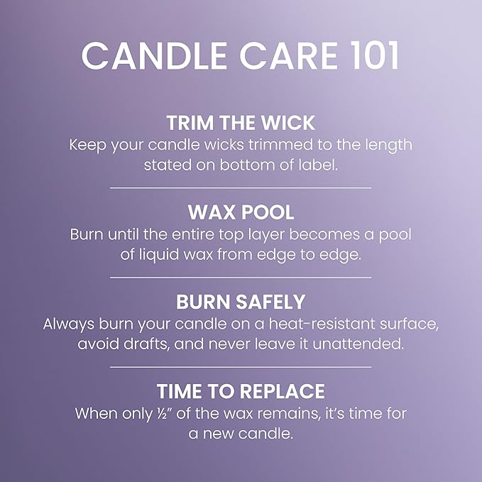 Lemon Lavender, Scented Candle, 22oz Large Jar with up to 150 Hour Burn Time, Giftable, Birthdays, alternate product view 5