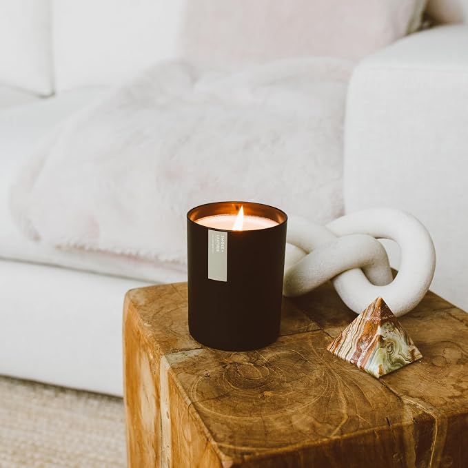 . Lemon & Sage Scented Candle - 75 Hour Burn - Luxury made from natural materials Soy Wax Candles, alternate product view 7