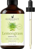 Lemongrass Essential Oil – Huge 4 Fl Oz – 100% Pure and Natural – Premium Grade Essential Oil for Diffuser and, product image