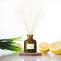 Lemongrass Reed Diffusers for Home & Bathroom | Fresh Lemongrass & Citronella Room Fragrance, product image