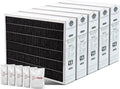 Lennox 20x25x5 Furnace Filter, X6675 Filter Replacement, Merv 16 Carbon Clean Filter Media with Disposal Bag 5-Pack (Actual
