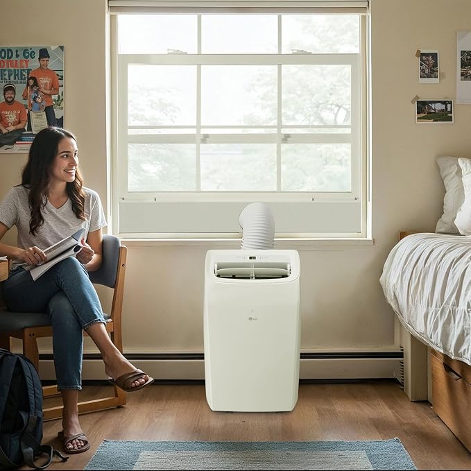 10,200 BTU (14,000 ASHRAE) Portable Air Conditioner, Cool & Heat, Cools 450 Sq.Ft., alternate product view 3