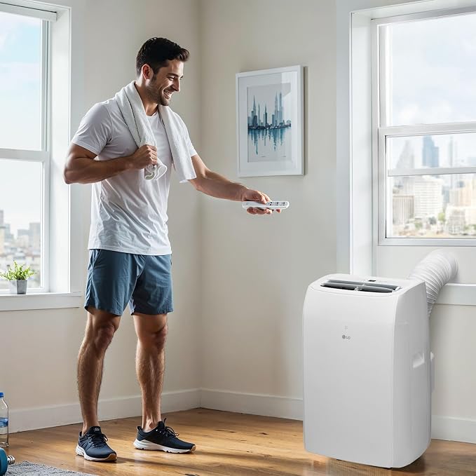 10,200 BTU (14,000 ASHRAE) Portable Air Conditioner, Cool & Heat, Cools 450 Sq.Ft., alternate product view 5