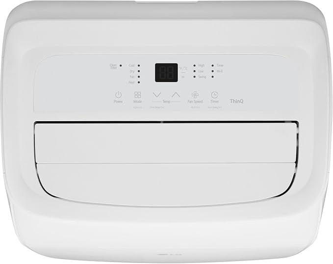 10,200 BTU (14,000 ASHRAE) Portable Air Conditioner, Cool & Heat, Cools 450 Sq.Ft., alternate product view 8