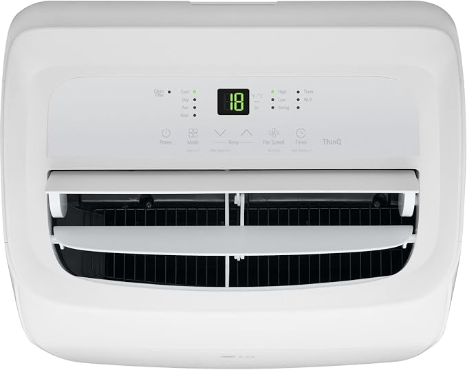 10,200 BTU (14,000 ASHRAE) Portable Air Conditioner, Cool & Heat, Cools 450 Sq.Ft., alternate product view 9