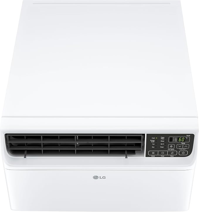 6000 BTU Window Air Conditioner Energy Saving Dual Inverter, Remote Control, WiFi, ThinQ, Alexa, alternate