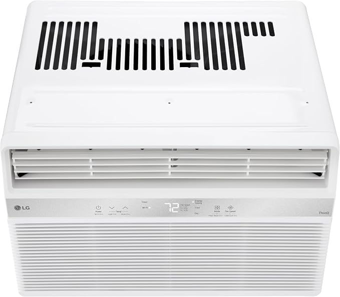 8000 BTU Window Air Conditioner [2024 ] Remote Control WiFi Enabled App Washable Filer Ultra-Quiet Cools 350