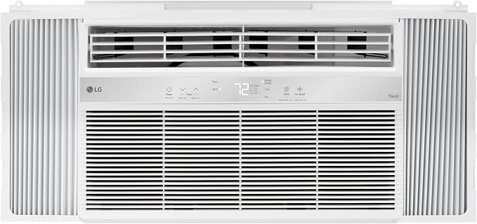 8000 BTU Window Air Conditioner [2024 ] Remote Control WiFi Enabled App Washable Filer Ultra-Quiet Cools 350