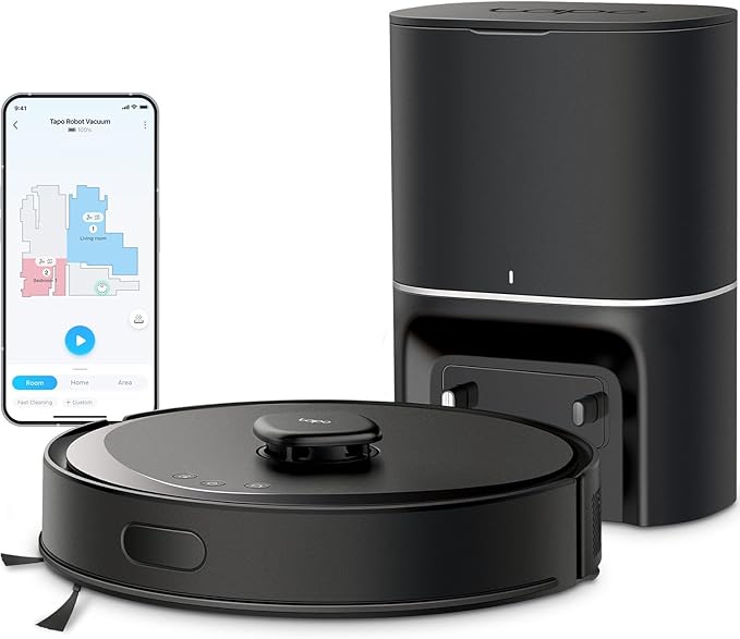 LiDAR Smart Navigation Robot Vacuum and Mop with Self-Emptying Dock, 5300Pa Max, 97%+ Dust Pickup Rate, Customizable