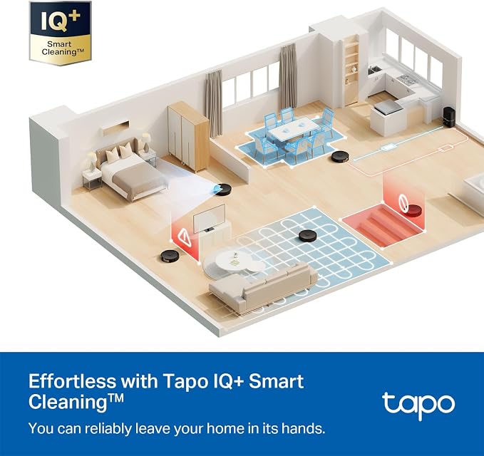 LiDAR Smart Navigation Robot Vacuum and Mop with Self-Emptying Dock, 5300Pa Max, 97%+ Dust Pickup Rate, Customizable