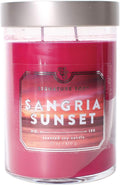 Lidded Sangria Sunset Scented Candle, product image