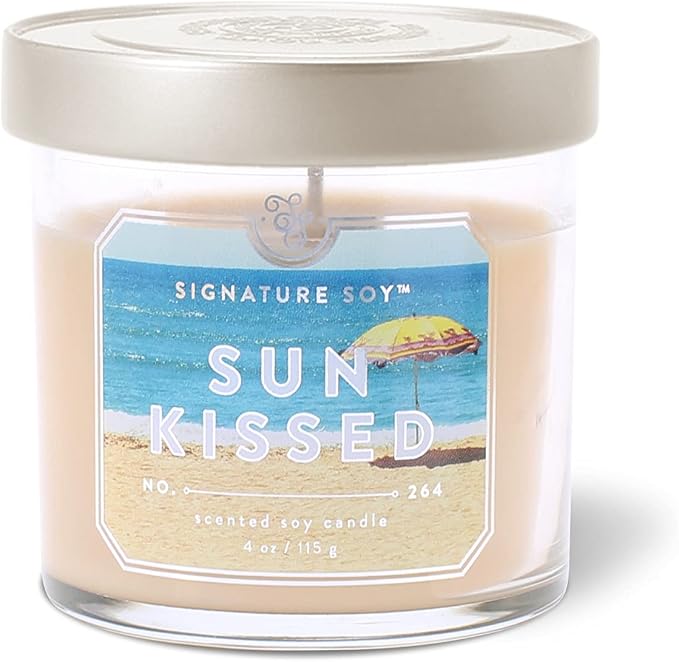 Lidded Sun Kissed Scented Candle, product image