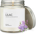 Lilac Candle - Soy Wax Scented Candles (Lilac) - Soy Candle for Home Scented - Long Burning Candles Premium - Hand-Poured