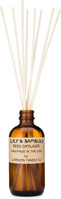 Lily & Bamboo Reed Diffuser Set | Handmade in the USA by American Workers | Lasts For 2-3 Months |, product image