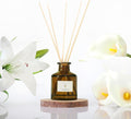 Lily & Jasmine Reed Diffusers for Home & Bathroom | Refreshing Lily of Valley & Jasmine Room Fragrance Reed Diffuser, product