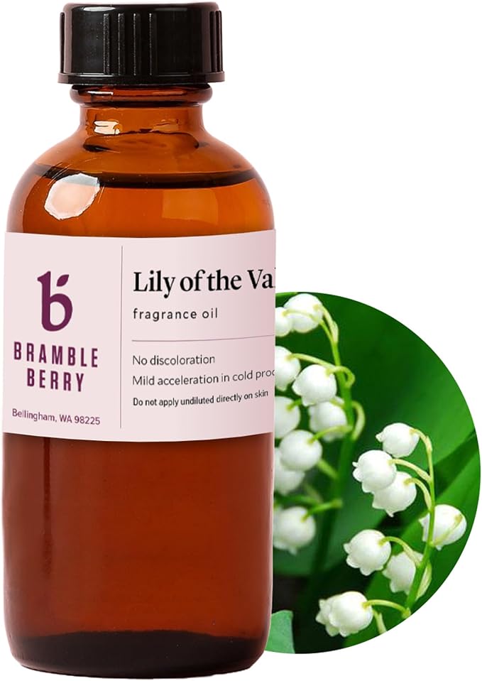 Lily of The Valley Fragrance Oil 2 oz | Delicate Floral Scent for Soap Making, Candles, product image