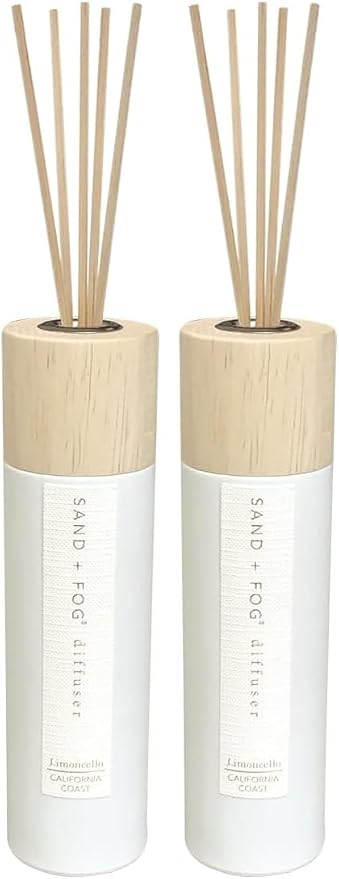 Limoncello Reed Diffuser | Made with Essential Oils | Fill Your Home with The Your Favorite Luxurious Fragrance (Pack of 2)
